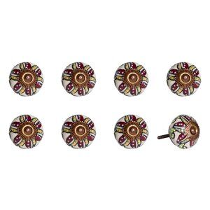 Knob-It Home Decor Classic Cabinet & Drawer Knobs | 8-Piece | K000032